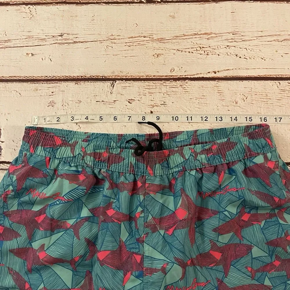 MAUI‎ and SONS Pool Shorts Swim Trunks Surf Beach Size Large Mens